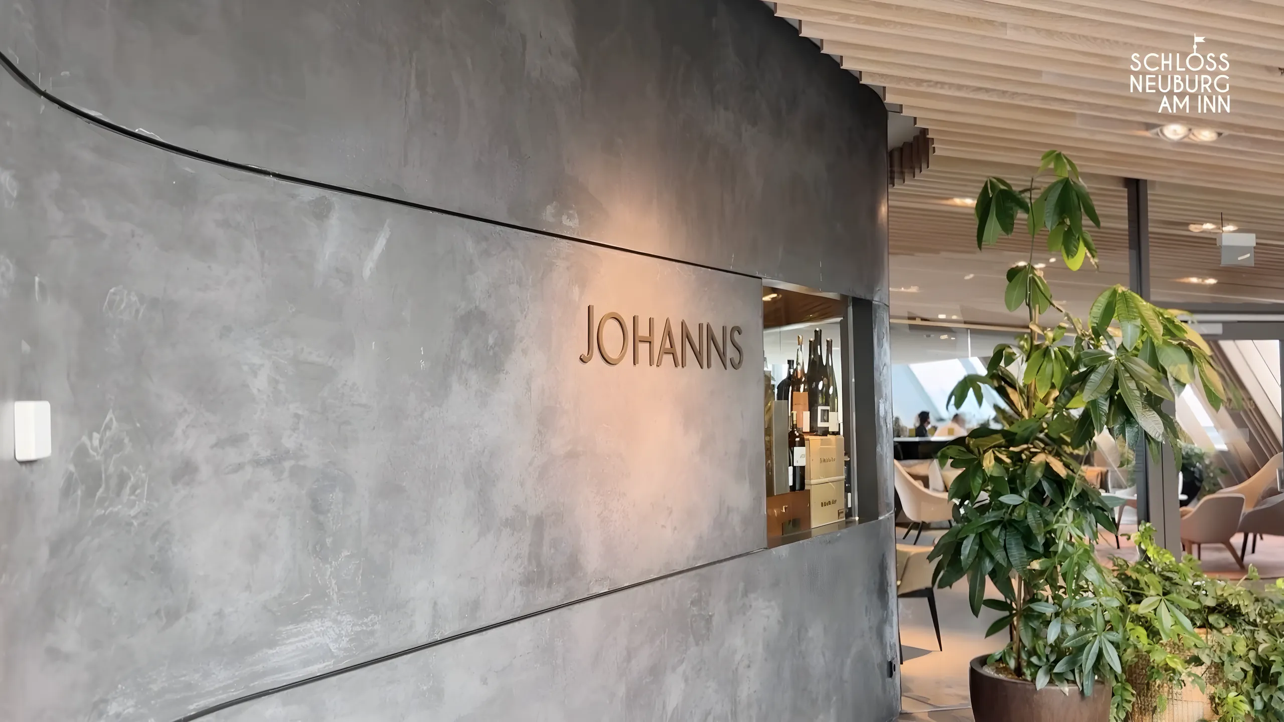 Eingang zum Restaurant Johanns